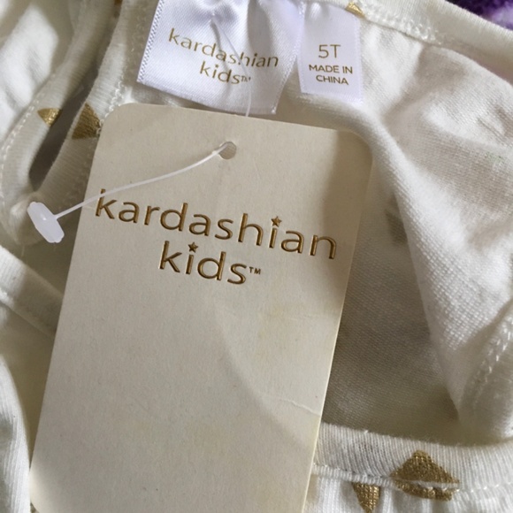 Kardashian Kids 2 Pc.tunic&leggings set, Little Girl size 5. - Picture 5 of 8